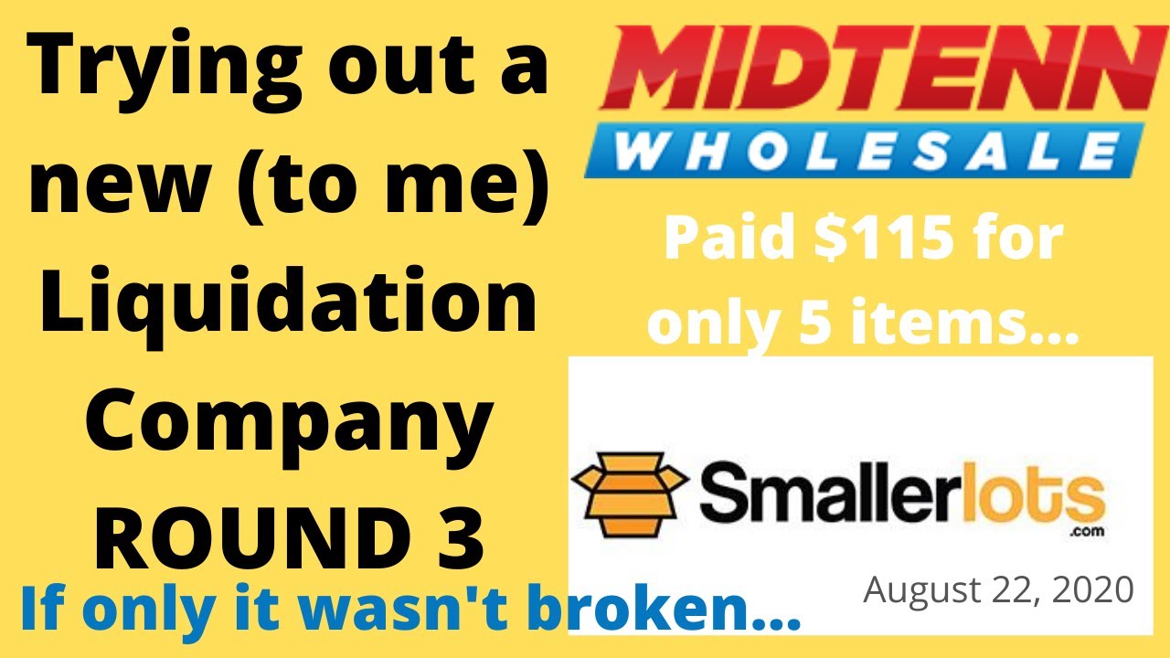 Unboxing a Small Liquidation Lot From SmallerLots.com - untested Amazon returns