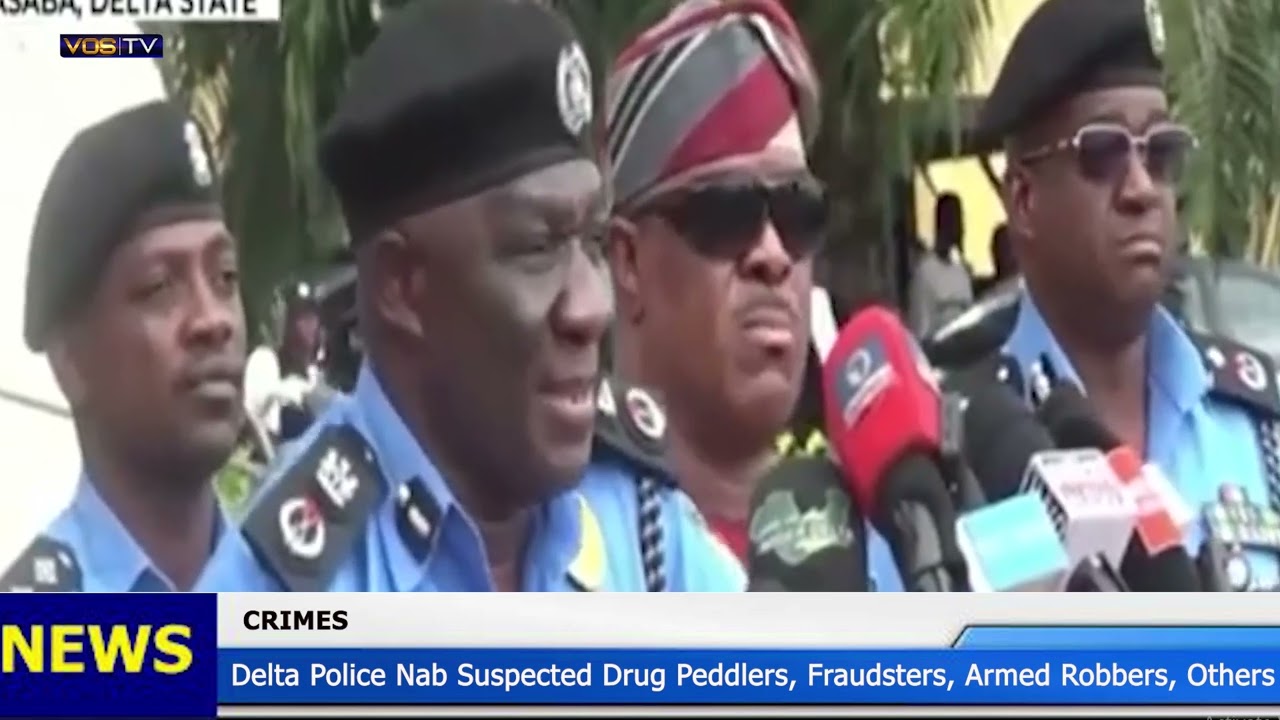DELTA POLICE NAB SUSPECTED DRUG PEDDLERS, FRAUDSTERS, ARMED ROBBERS, OTHERS