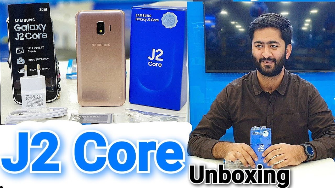 Samsung Galaxy J2 Core Gold With Android 8.1 Go Edition