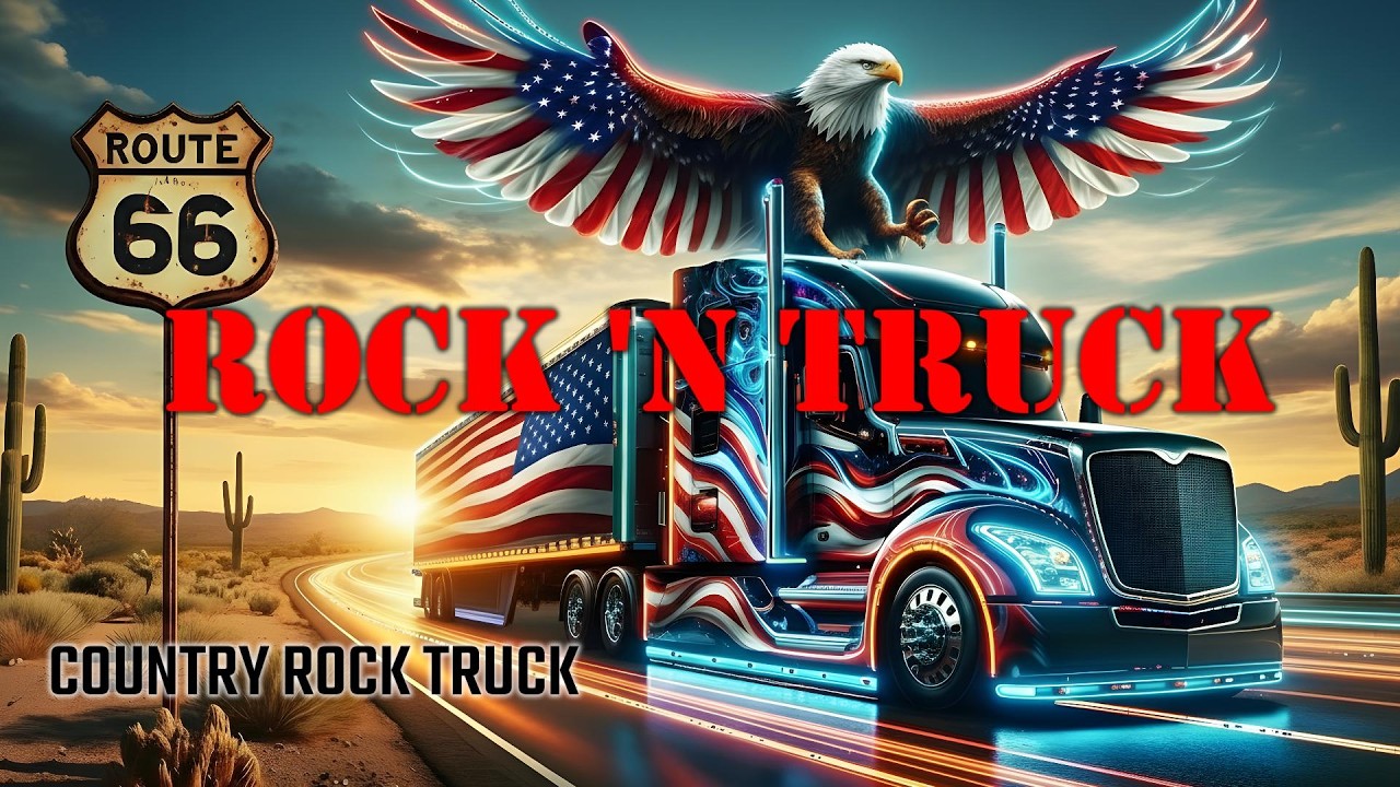 Outlaw Highway Anthems - Loud Country Rock Ride - Rock Ballad