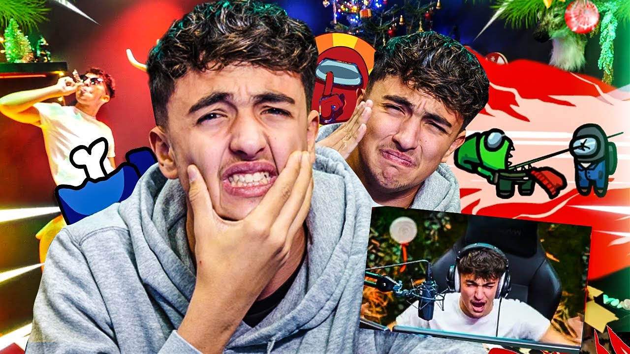 J’ai jamais autant ragé sur Among Us + Découverte décor de Noel (Best of)