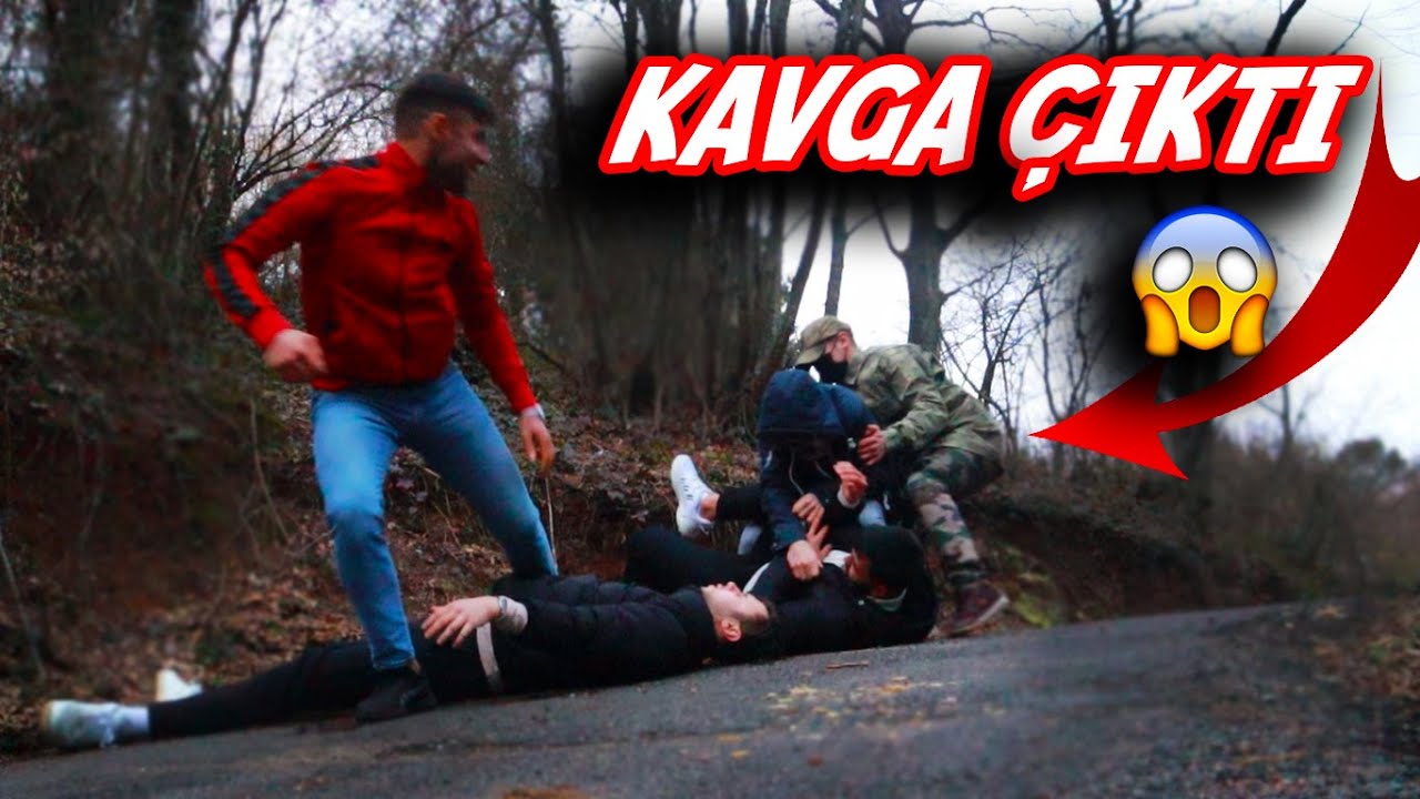 ORMANDA KAVGA &Ccedil;IKINCA KOMANDO KURTARDI! (ORTALIK KARIŞTI)