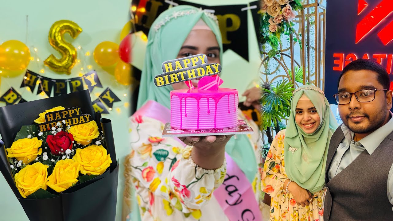 বিয়ের পর প্রথম জন্মদিনে কি কি পেলাম! 💚😍 || Birthday Vlog || Meritage Dhaka 