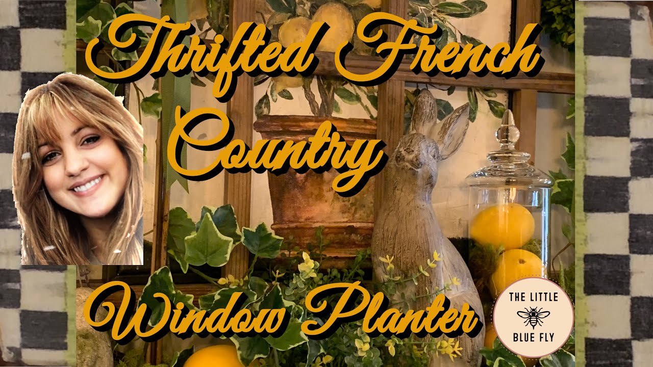 *New* Thrifted French Country Decorating | Garden Decorating| Lemon Decor