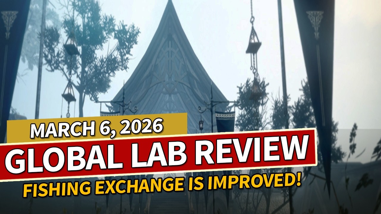 Fishing Exchange Buffed & War of the Roses | Global Lab - March 6, 2026 | Black Desert