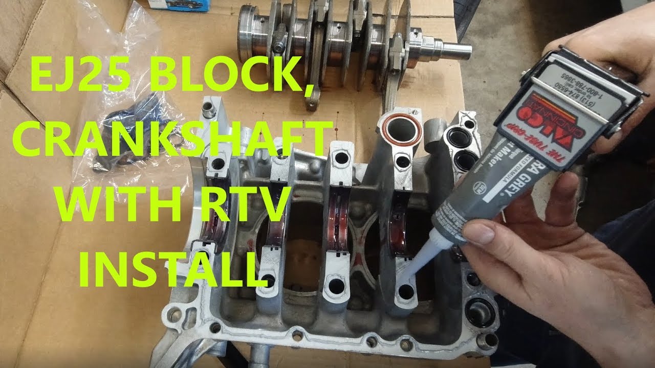Subaru STI EJ25 build part 1 engine block