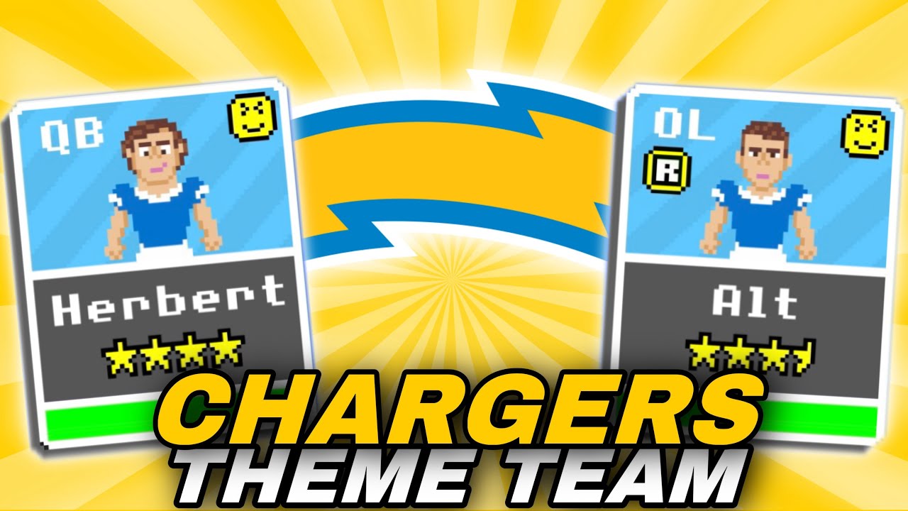 Los Angeles Chargers NFL Theme Team!