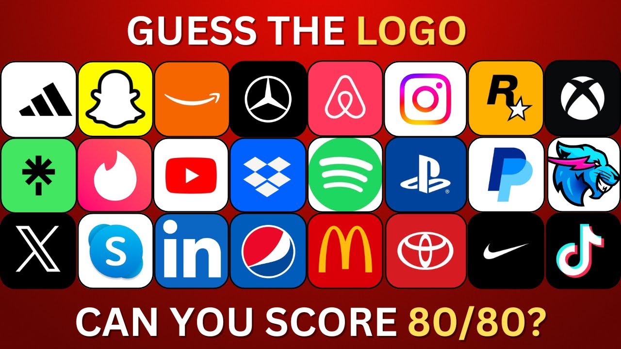 Guess the Logo Challenge – Can You Score 80/80 in 3 Seconds?