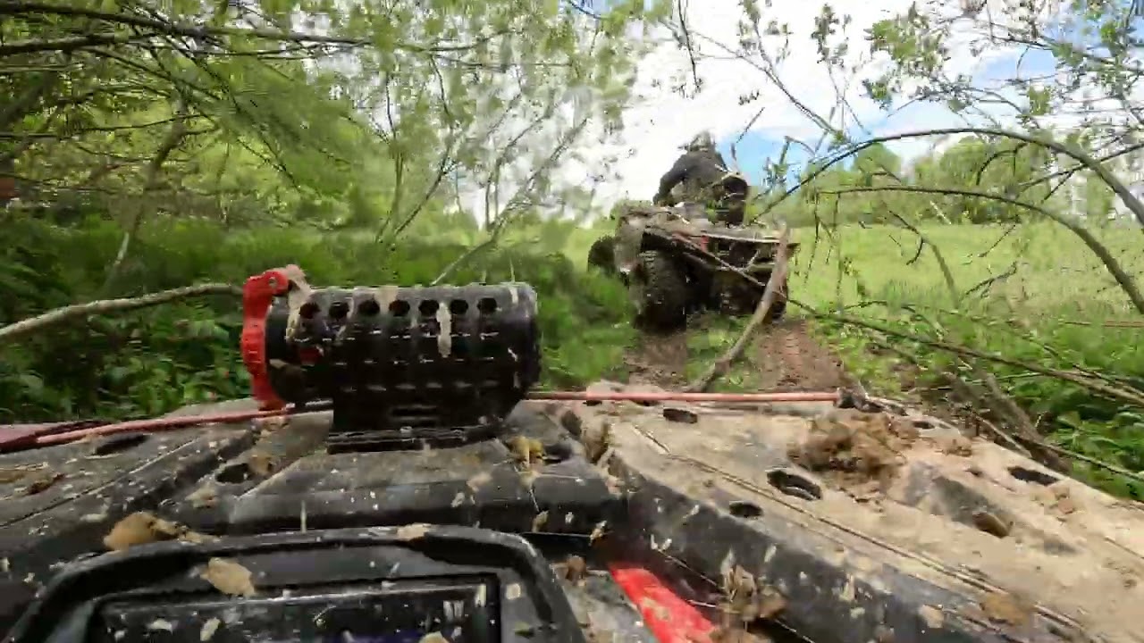 Natura Park Bieszczady &ndash; Wyprawa Quadami Maj 2025 | CFMOTO 520S & Polaris 570, Błoto i Widoki