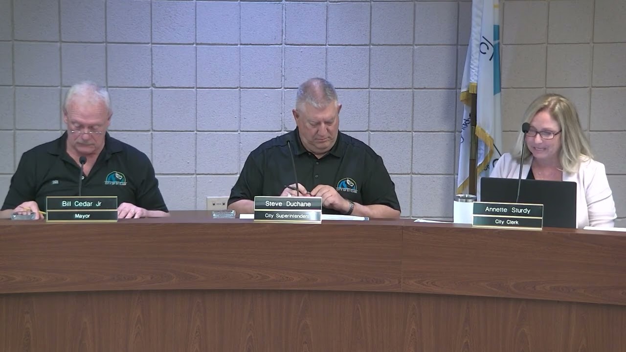 City of St. Clair Council Meeting, Mon. Mar. 16, 2026