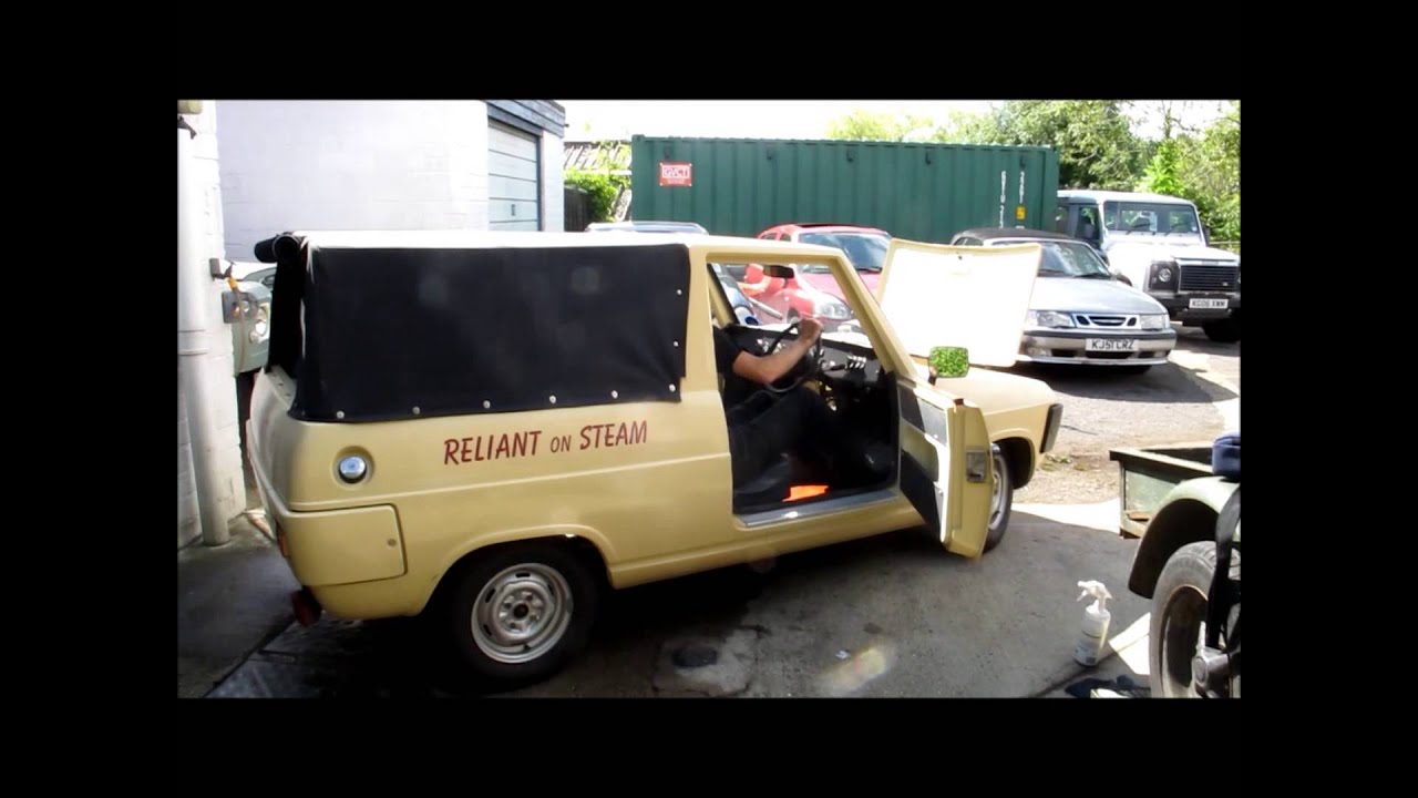Reliant Fox Steam car