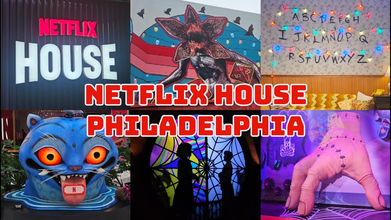 Посещение Netflix House в Филадельфии и «Среда — канун изгоев»