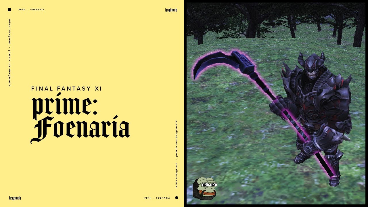 FFXI: Prime Weapon - Foenaria / Origin