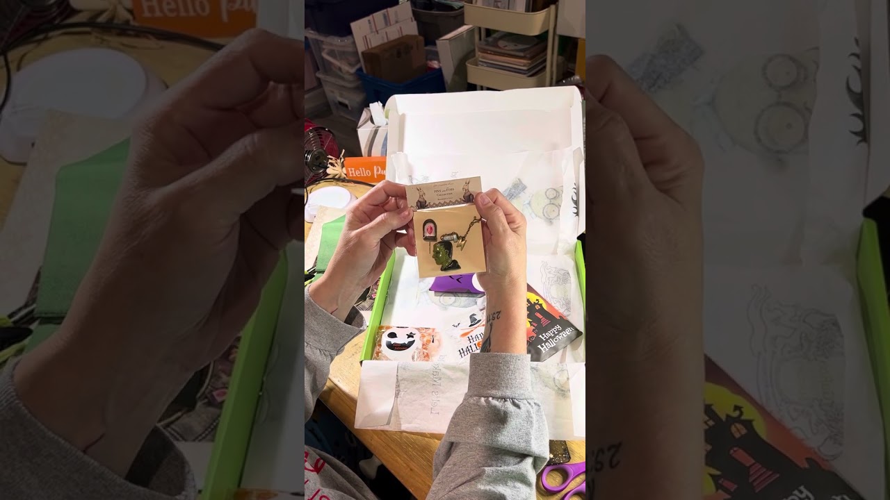 Unboxing GaRon Stitchery&rsquo;s 2023 Halloween Mystery Box!! (Flosstube Special)