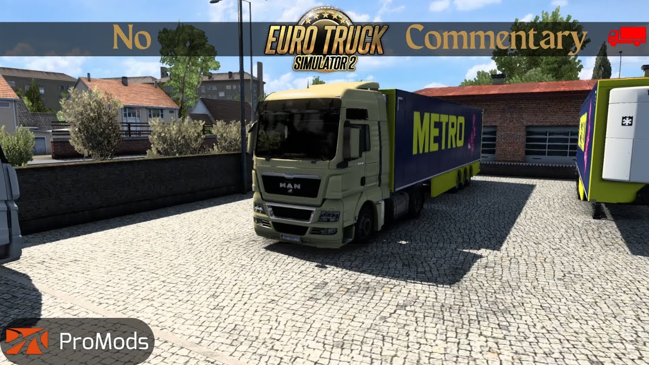 Euro Truck Simulator 2  ProMods 2.63 | MAN TGX | Zagreb, Croatia - Venice, Italy | No commentary