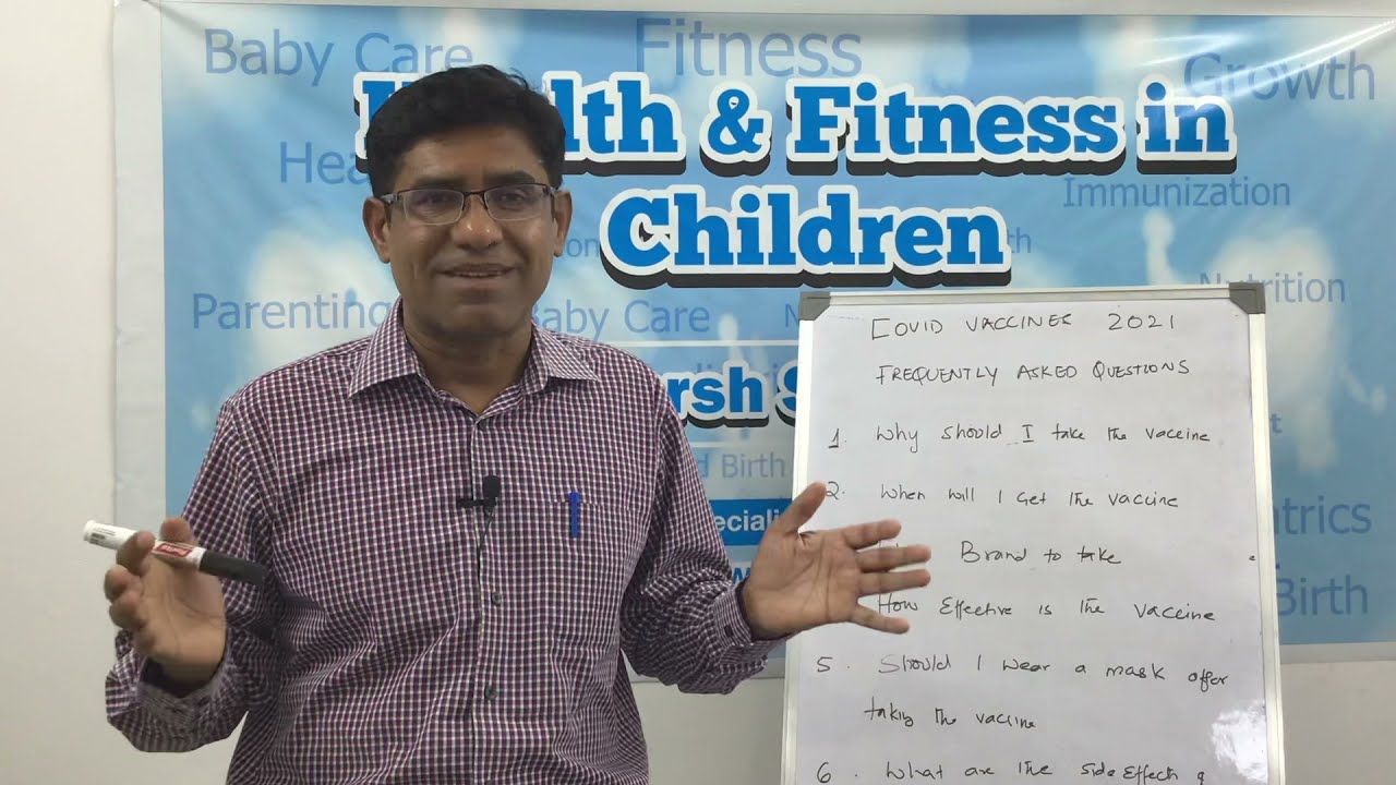 COVID - 19 Vaccine Update & FAQ’s || Dr Adarsh Somashekar