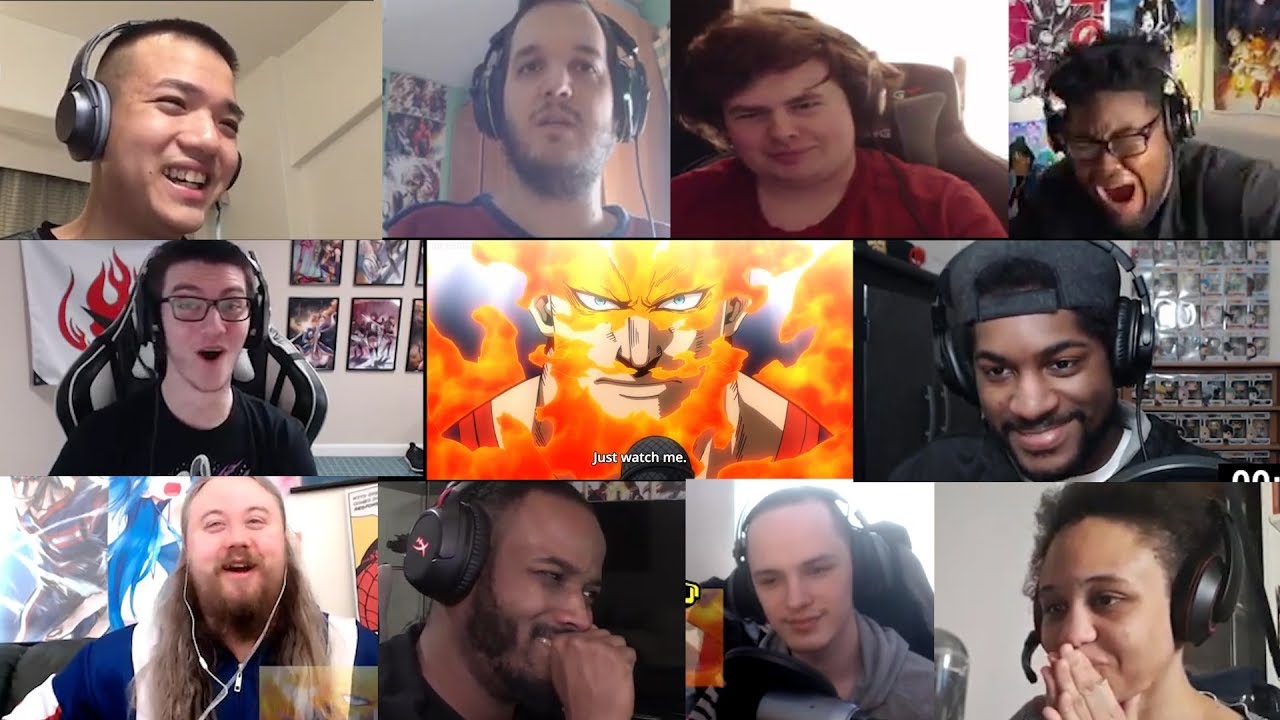 僕のヒーローアカデミア My Hero Academia Season 4 Episode 24 BIGGER Reaction Mashup