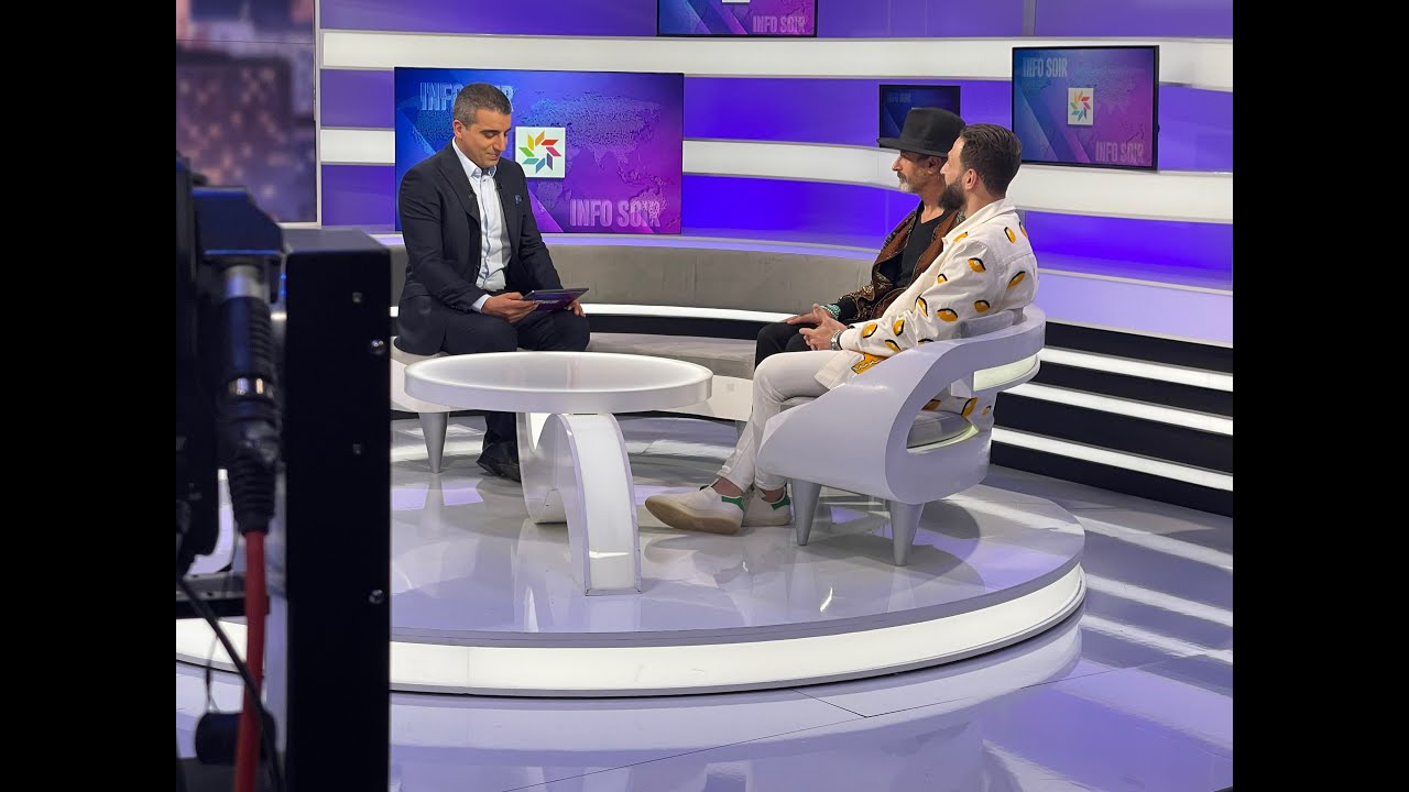 Sound of Mint Interview on 2M - Info Soir -   Saturday, March 12th  2022