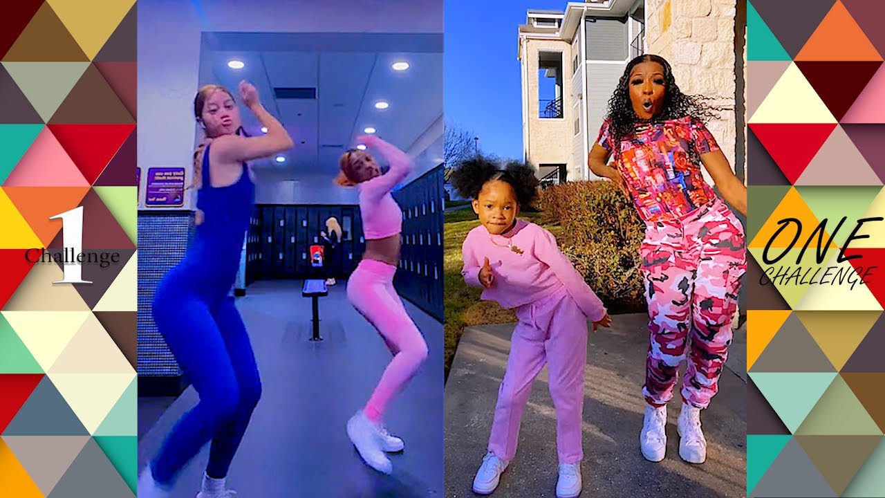 Trouble Put Me Down Jersey Club Challenge Dance Compilation #dance #challenge