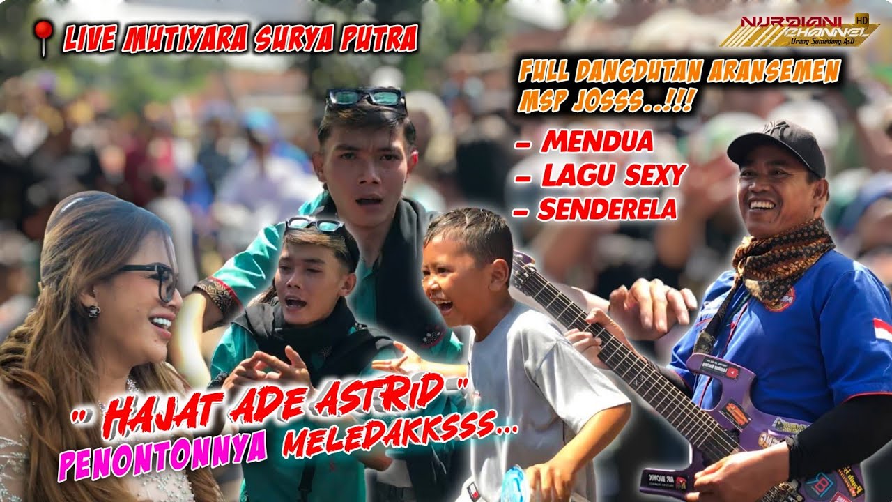 HAJAT ADE ASTRID BERSAMA KUDA LUMPING MSP❗PENONTONNYA MELEDAKSSS FULL SAMPE SESEK