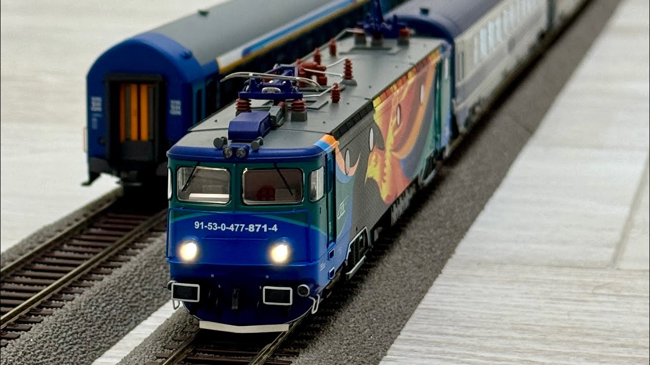 Pornire și rulare Locomotiva 060 EA Pasărea Măiastră #AF10028