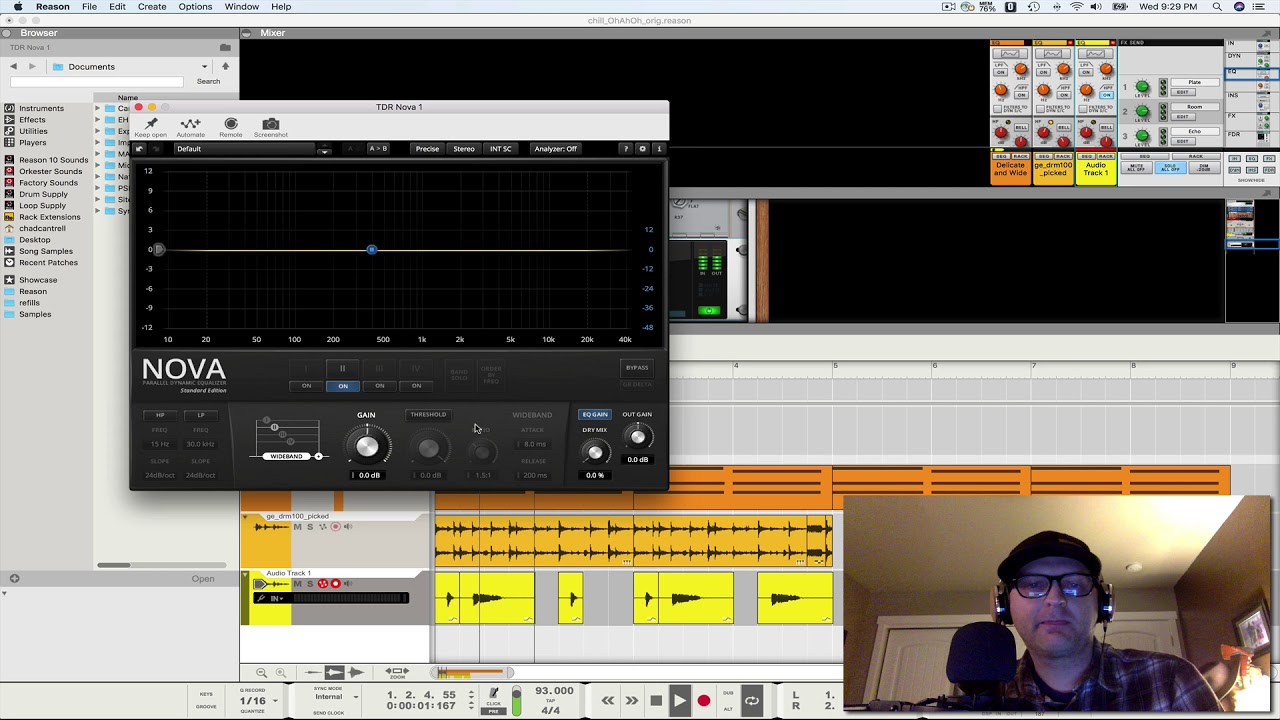 Formant Shifted Vocals in Propellerhead Reason 10