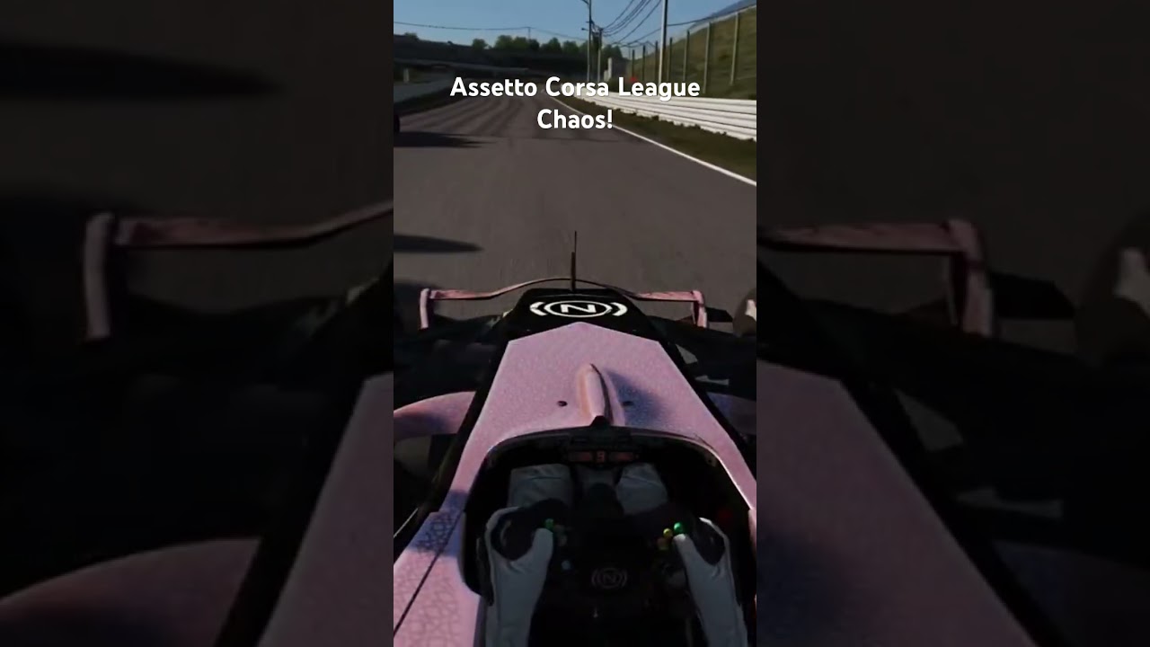 Assetto Corsa League Chaos!! #suzukacircuit #formula1 #simracing