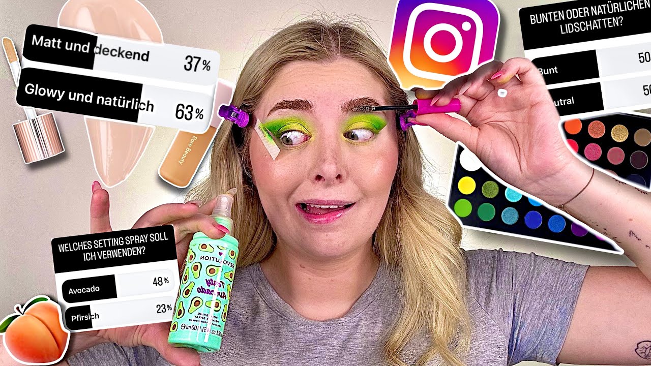 Meine INSTAGRAM Story bestimmt mein MAKEUP 😳😱