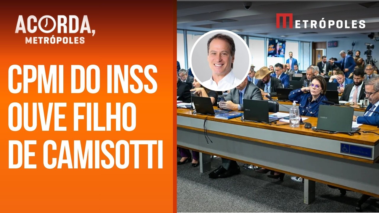 CPMI do INSS ouve filho de Maurício Camisotti, investigado pela PF
