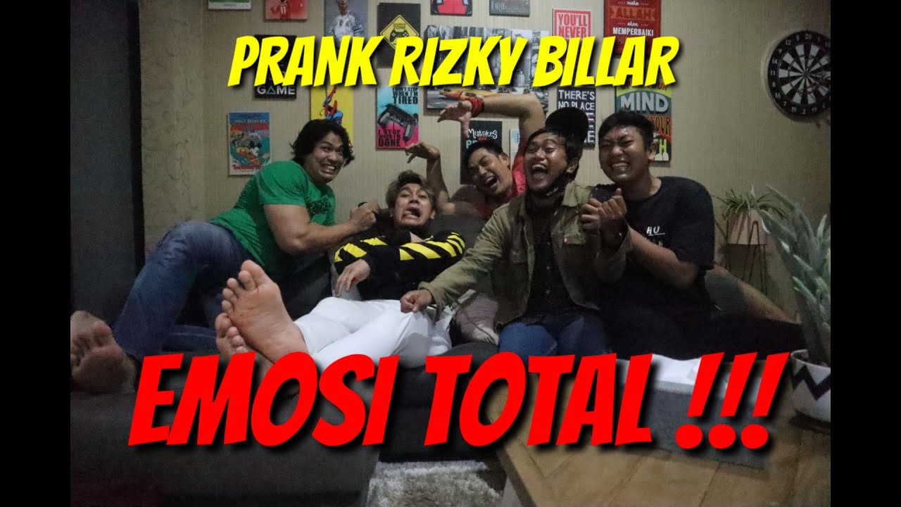 #rizkybillar #prankindonesia #prank                          PRANK RIZKY BILLAR SAMPE EMOSI JIWA