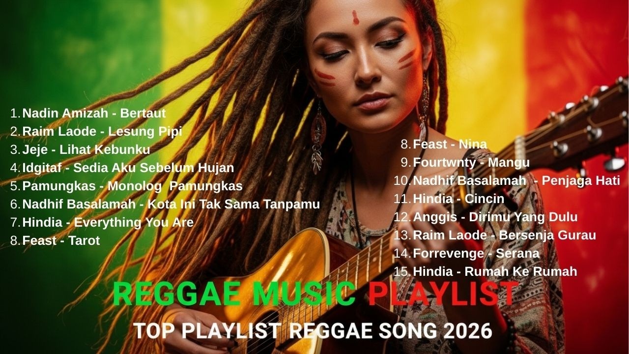 [Playlist] Reggae Full Album 2026 Indonesia 🎶🌴 Kumpulan Lagu Cover Spotify Terpopuler dan Terbaik 🔥