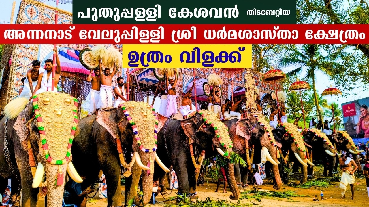 veluppilly uthram vilaku 2026| puthuppally kesavan|