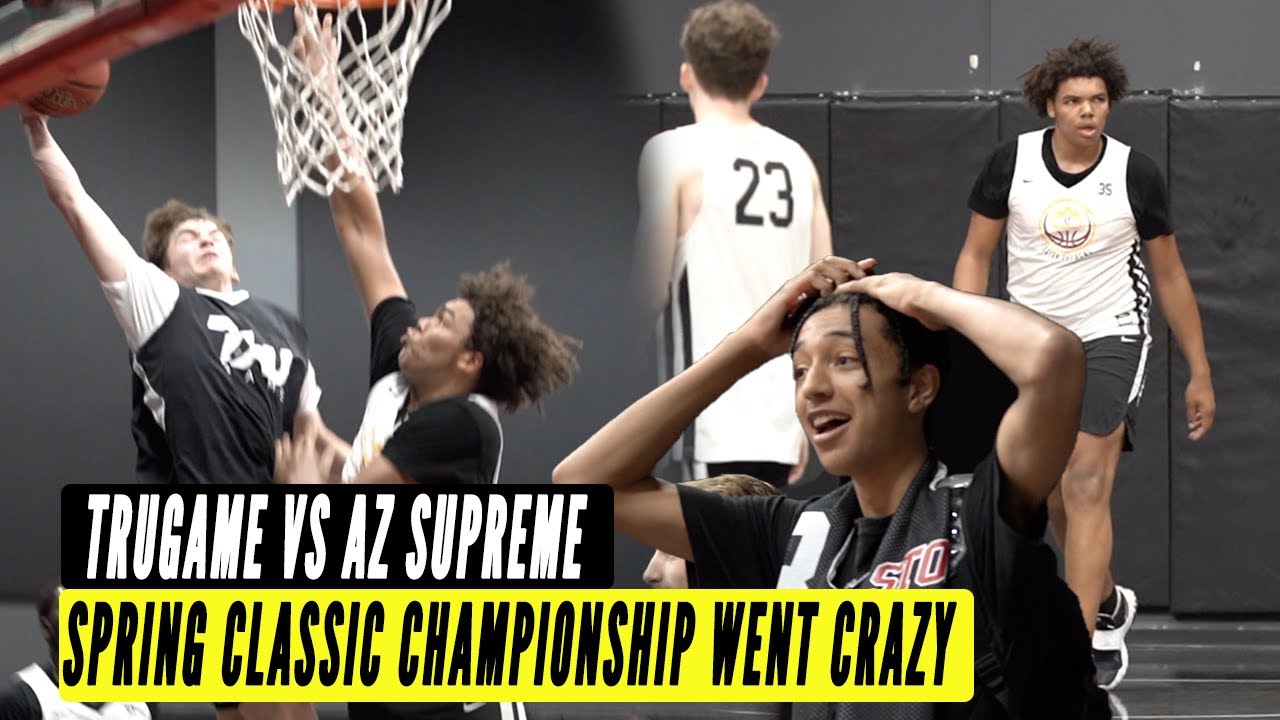 TruGame Select vs AZ Supreme | Spring Classic Championship | The Boys From Alaska Made a Statement!