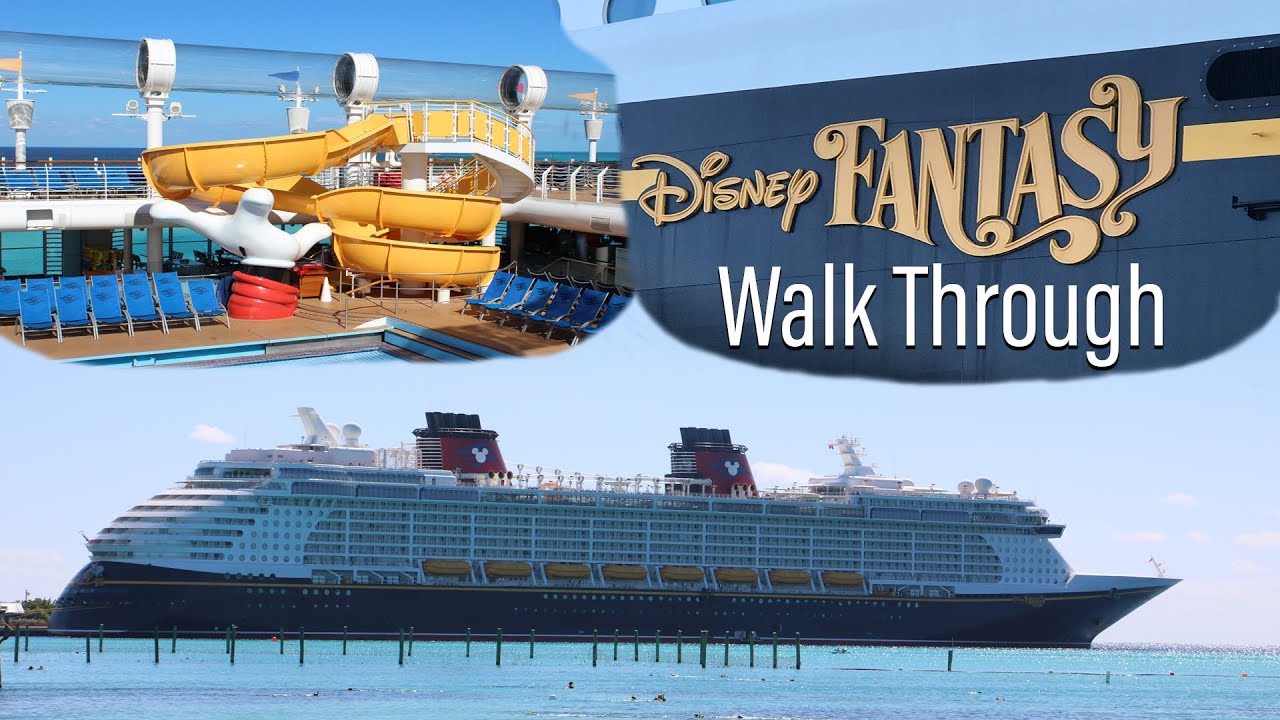Disney Fantasy Walk Through October 2017