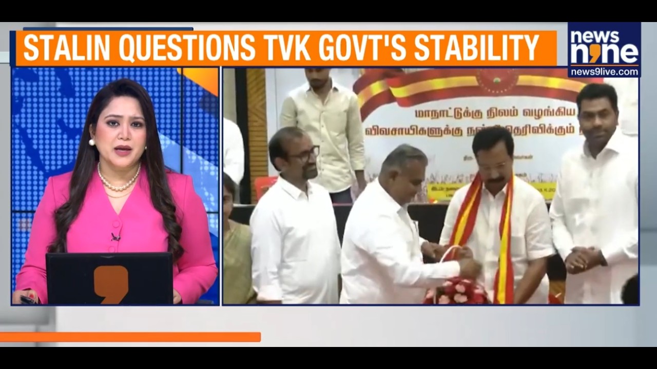 MK Stalin Targets TVK Govt, Questions Stability: &lsquo;Will It Survive 3 More Months?&rsquo;