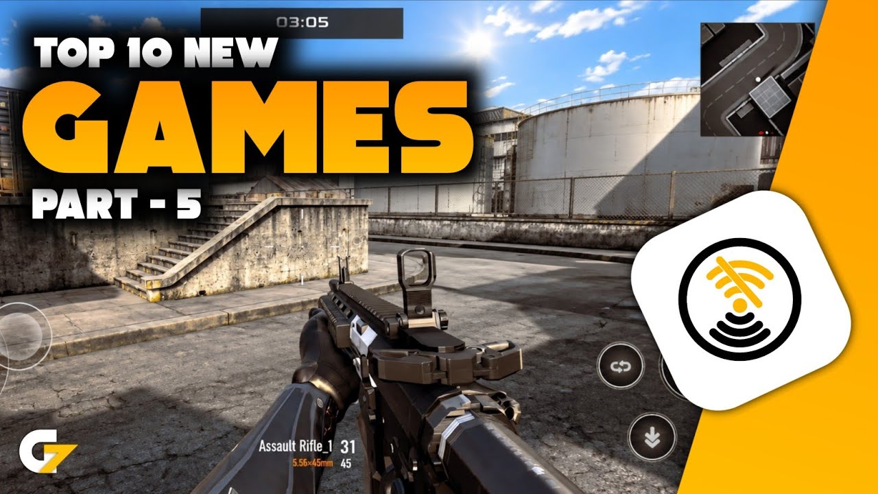 Top 10 New Games for Android | Part 5 | (OFFLINE/ONLINE)