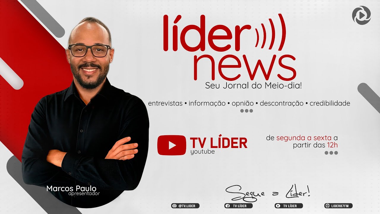 Programa Líder News 25/02 - O Seu Jornal do Meio-Dia #LíderNews