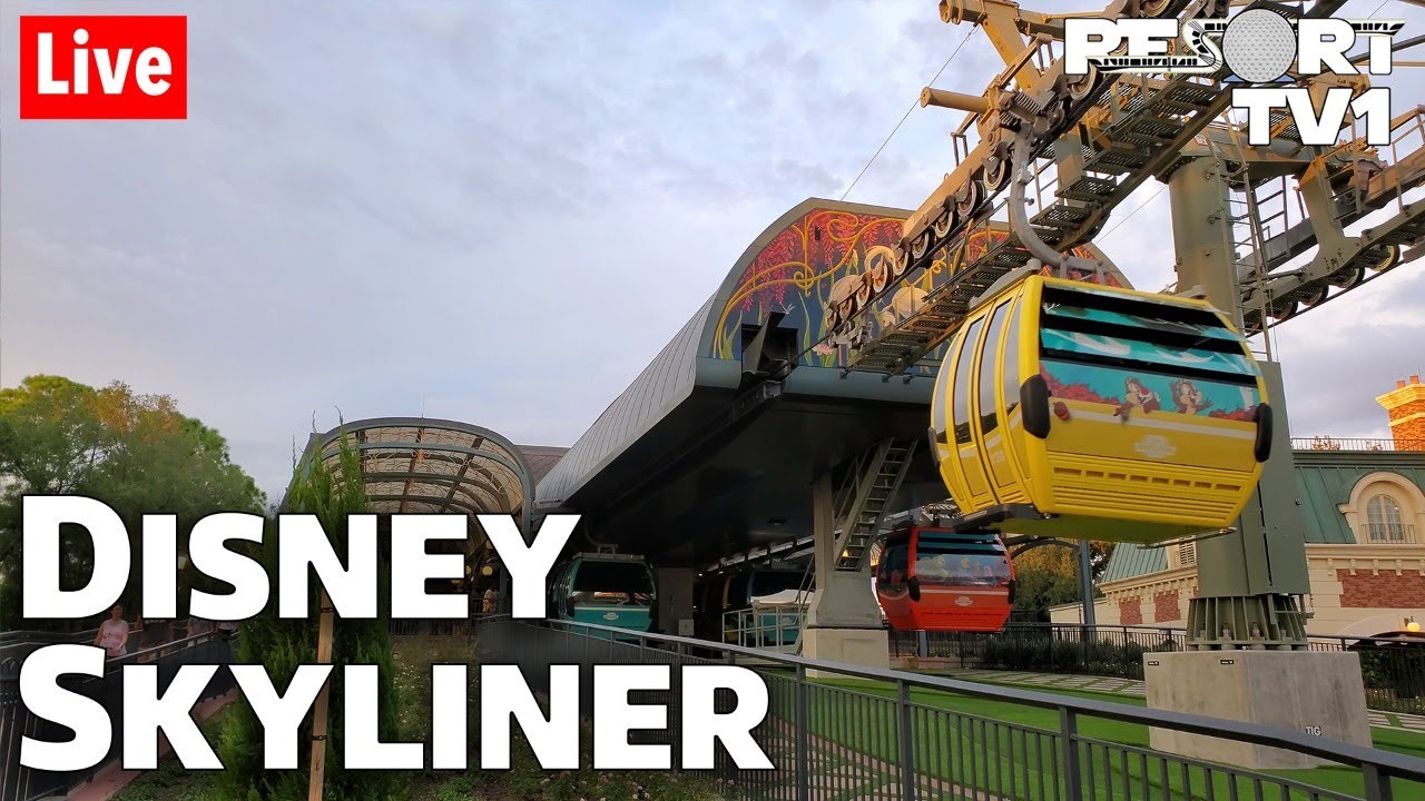 🔴Live: Disney Skyliner Resort Hopping & Epcot Fun in 1080p - Walt Disney World Live Stream