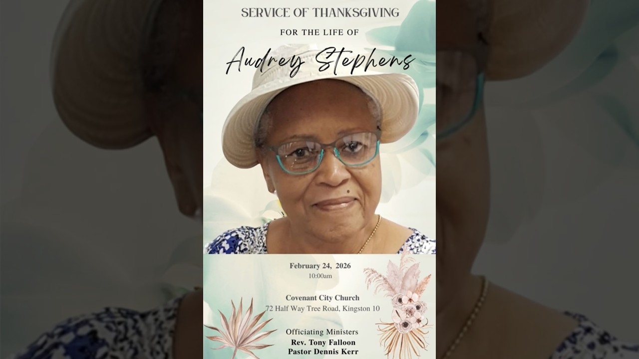 Thanksgiving Service for the life of Audrey Stephens