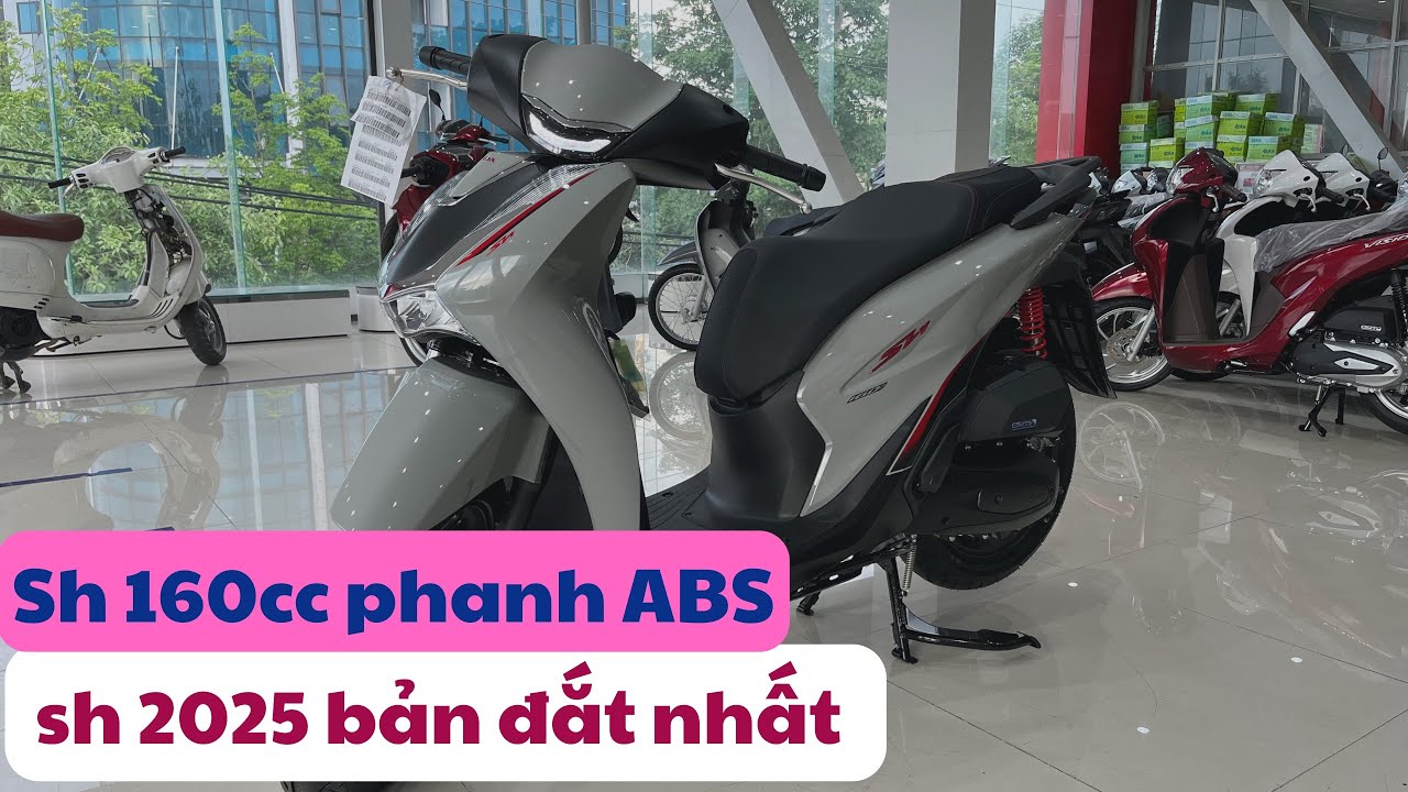 Sh 160cc phanh ABS. Sh 2025 phi&ecirc;n bản thể thao 160cc. Sh bản đắt nhất #sh #sh2025 #sh160