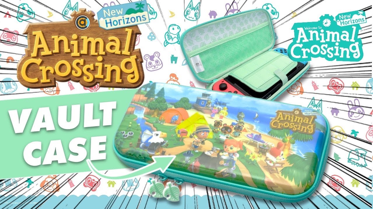 Hori Vault Case - PROTECT your switch in an Animal Crossing style for Nintendo Switch