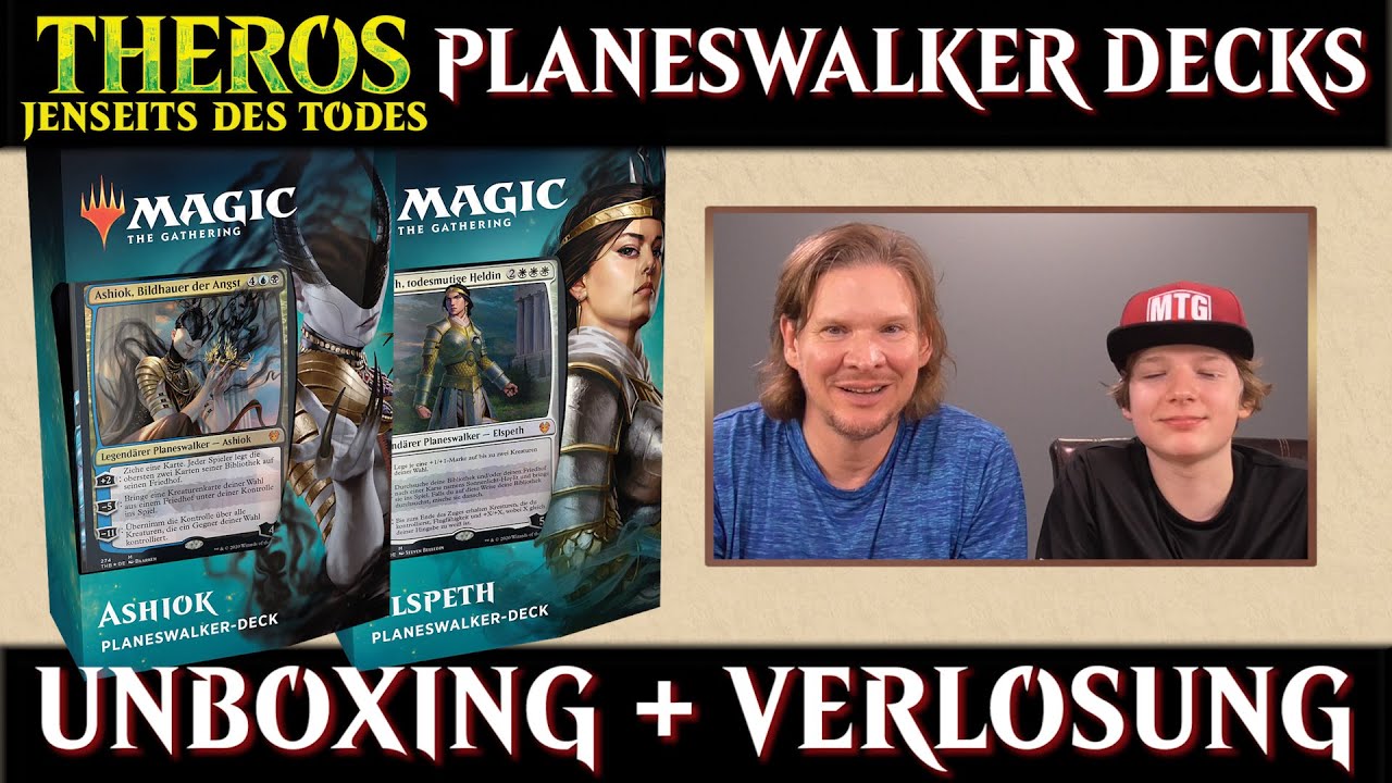 Unboxing Theros Jenseits des Todes Planeswalker Deck Ashiok Magic the Gathering deutsch MTG Trader