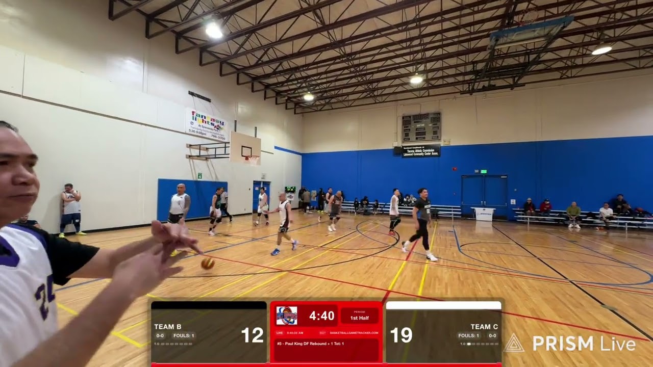Team B vs Team C — Winter Tournament 