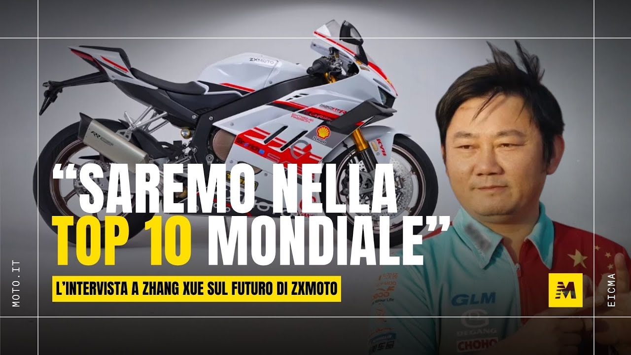 Moto CINESI a Eicma: Zhang Xue svela a Moto.it i piani con ZXMoto
