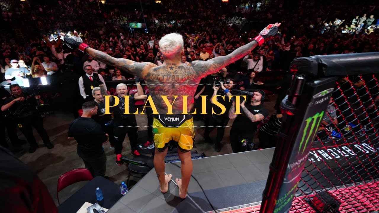 전 세계가 나를 지켜보고 있어 [Playlist🎧]   피 끓는 UFC맞춤 노래모음