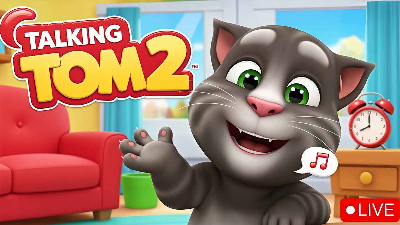 Tom Level 999 😾My Talking Tom Best Live 5 Talking Tom Live😨 Gameplay Ever🔥