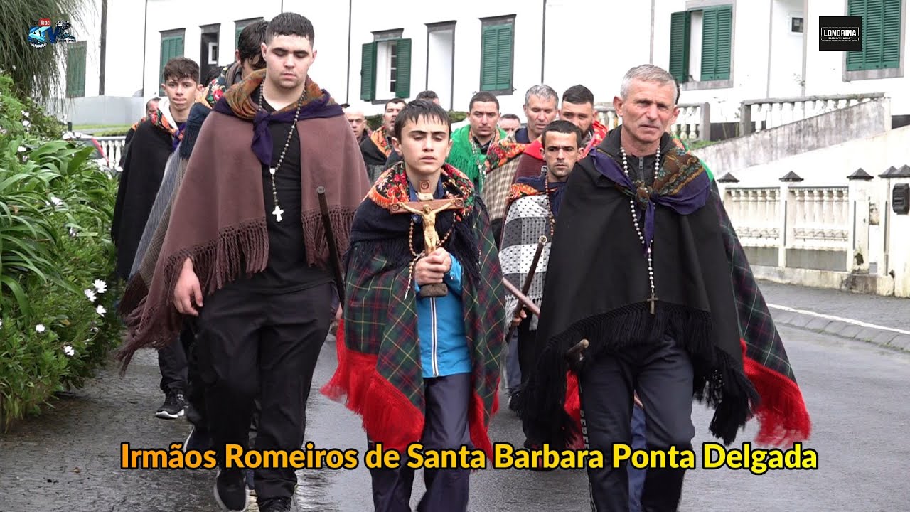 Irmãos Romeiros Santa Barbara Ponta Delgada 27 Irmãos Mestre  José Agostinho Medeiros 17 02 2024
