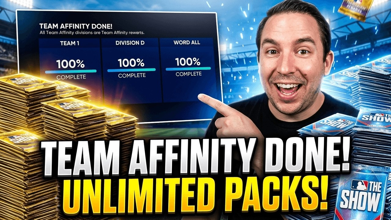 MLB The Show 26 Team Affinity Tips Get More Packs!