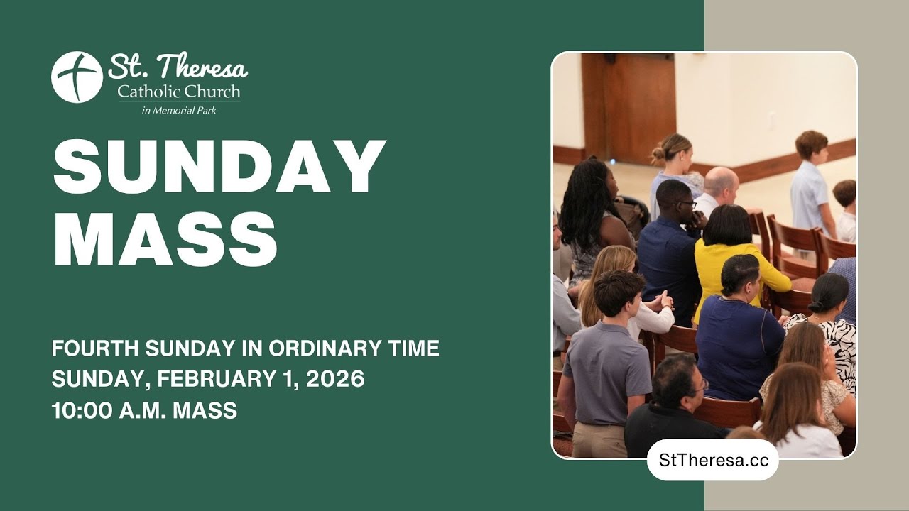 10:00 am Sunday Mass