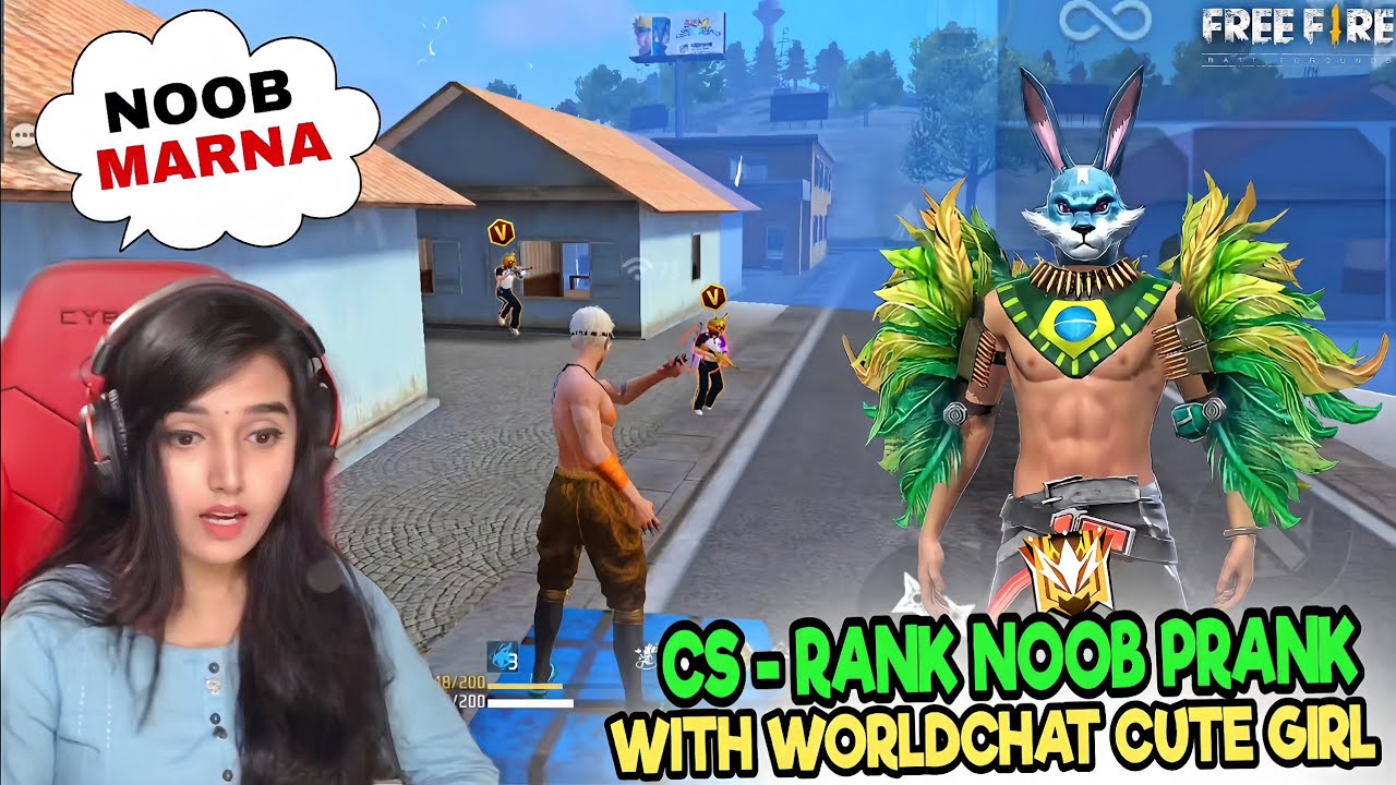 World Chat Noob Prank On Angry Girl 😡
